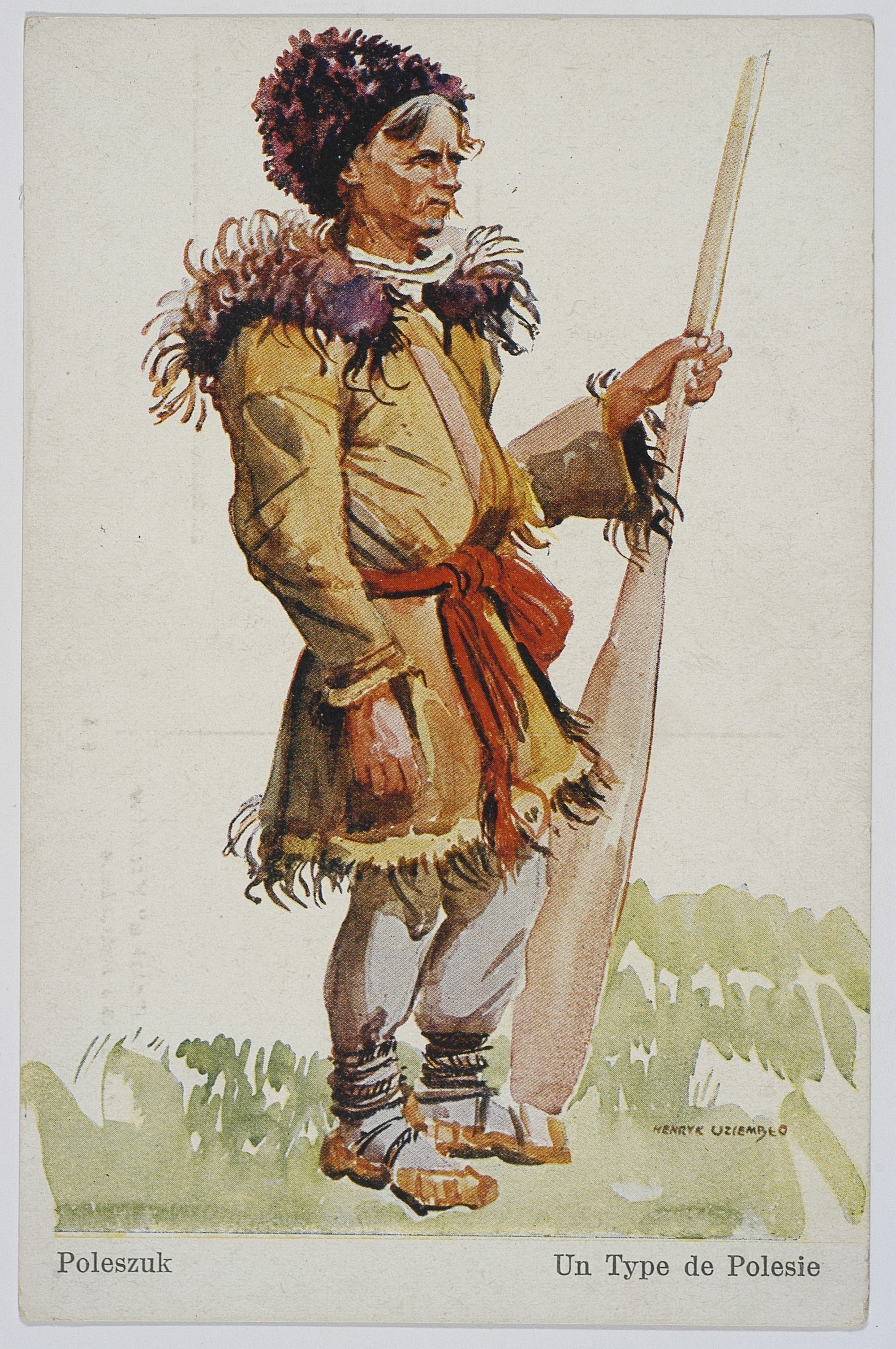 ÐÐ¾Ð»ÐµÑÑÐº Ð² 1920-Ðµ Ð³Ð³. Ð½Ð° ÐºÐ°ÑÑÐ¸Ð½Ðµ ÐÐµÐ½ÑÐ¸ÐºÐ° Ð£Ð·ÐµÐ¼Ð±Ð»Ð¾