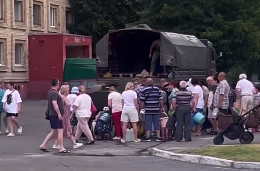 ÐÑÐµÑÐµÐ´Ñ Ð·Ð° Ð²Ð¾Ð´Ð¾Ð¹ Ð² ÐÐ¾Ð·ÑÑÐµ, ÐºÐ¾ÑÐ¾ÑÑÐ¹ 14 Ð¸ÑÐ»Ñ Ð¿Ð¾Ð¿Ð°Ð» Ð² ÑÑÐ°Ð³Ð°Ð½, ÐÐ¾Ð¼ÐµÐ»ÑÑÐºÐ°Ñ Ð¾Ð±Ð»Ð°ÑÑÑ, 15 Ð¸ÑÐ»Ñ 2024. Ð¤Ð¾ÑÐ¾ - mlife. mozyr