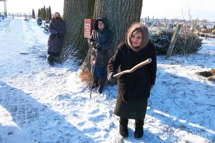 Ð£ÑÑÐ¾Ð¼ 22 Ð´ÐµÐºÐ°Ð±ÑÑ Ð¼ÐµÑÑÐ½ÑÐµ Ð±Ð°Ð±ÑÑÐºÐ¸ Ð²ÑÑÐ»Ð¸ Ð½Ð° Ð·Ð°ÑÐ¸ÑÑ Ð´ÑÐ±Ð¾Ð². Ð¤Ð¾ÑÐ¾: media-polesye.by