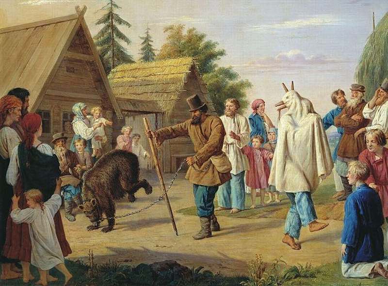 ÐÐ°ÑÐ¾Ð´Ð½ÑÐ¹ Ð¾Ð±ÑÑÐ´ Ñ Ð¼ÐµÐ´Ð²ÐµÐ´ÐµÐ¼
