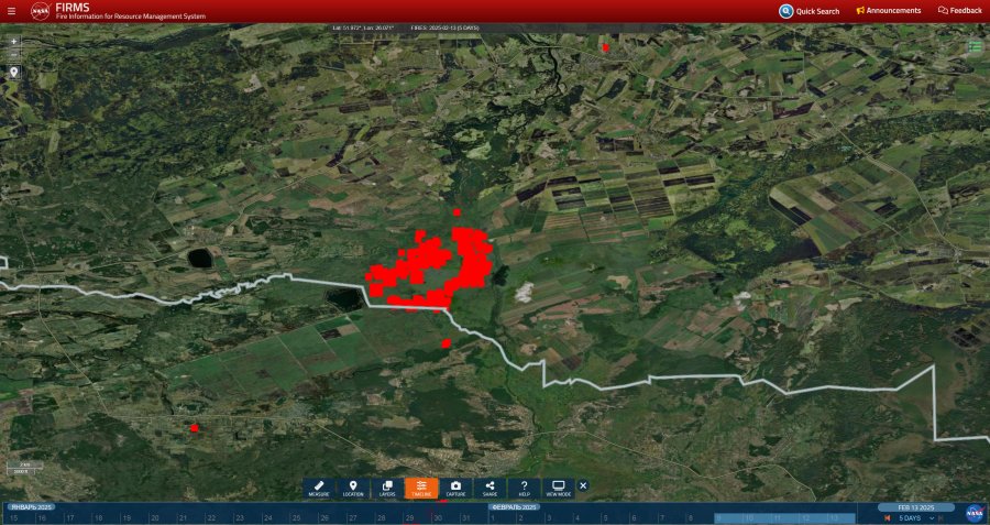 ÐÑÐ°Ð³Ð¸ Ð³Ð¾ÑÐµÐ½Ð¸Ñ Ñ 9 Ð¿Ð¾ 13 ÑÐµÐ²ÑÐ°Ð»Ñ. Ð¡ÐºÑÐ¸Ð½ÑÐ¾Ñ ÐºÐ°ÑÑÑ earthdata.nasa.gov