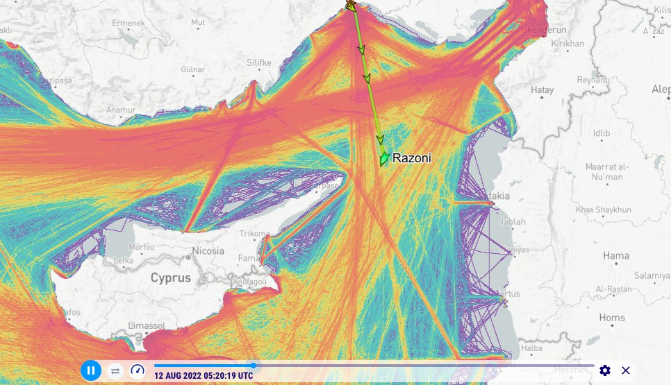 ÐÐ°Ð½Ð½ÑÐµ ÑÐµÑÐ²Ð¸ÑÐ° Marine Traffic