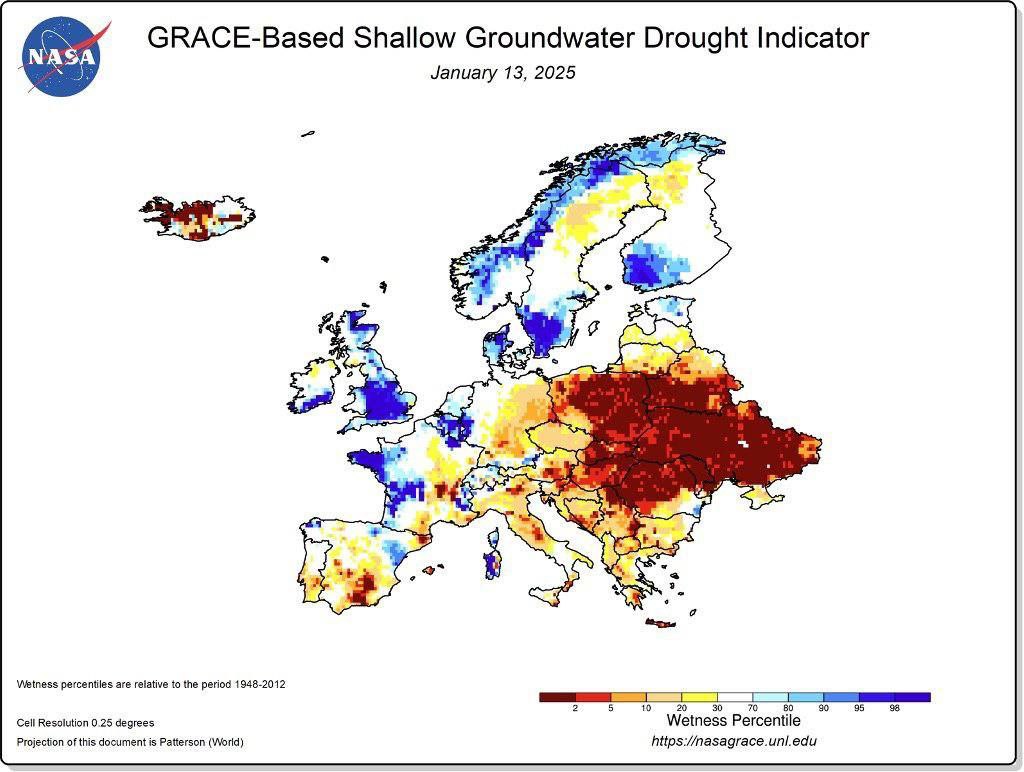 ÐÐ°ÑÑÐ° GRACE-Based Shallow Groundwater Drought Indicator