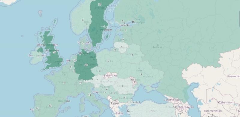 ÐÐ°Ðº Ð²Ð¸Ð´Ð½Ð¾, Ð² ÐÐ²ÑÐ¾Ð¿Ðµ Ð±Ð¾Ð»ÑÑÐµ Ð²ÑÐµÐ³Ð¾ ÑÐ»ÐµÐ½Ð¾Ð² FSC Ð¸Ð· ÐÐµÑÐ¼Ð°Ð½Ð¸Ð¸, Ð¨Ð²ÐµÑÐ¸Ð¸ Ð¸ ÐÐµÐ»Ð¸ÐºÐ¾Ð±ÑÐ¸ÑÐ°Ð½Ð¸Ð¸